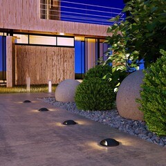 Подсветка для лестниц встраиваемая светодиодная черная 3 Вт 4000К IP65 Elektrostandard Step 3 (a049748) - фото 7