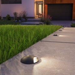 Подсветка для лестниц встраиваемая светодиодная черная 3 Вт 4000К IP65 Elektrostandard Step 3 (a049746) - фото 4