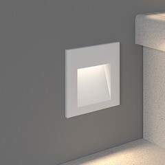 Подсветка для лестниц встраиваемая светодиодная белая 3 Вт 4000К IP65 Elektrostandard Step 6 (a049743) - фото 4