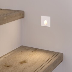 Подсветка для лестниц встраиваемая светодиодная белая 3 Вт 4000К IP65 Elektrostandard Step 2 (a049741) - фото 6