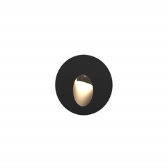 Изображение товара Подсветка для лестниц встраиваемая светодиодная черная 3 Вт 4000К IP65 Elektrostandard Step 1 (a049740)