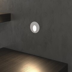 Подсветка для лестниц встраиваемая светодиодная белая 3 Вт 4000К IP65 Elektrostandard Step 1 (a049739) - фото 2