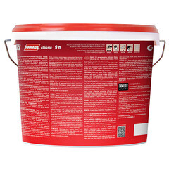 Краска моющаяся Parade W3 Интерьер база А белая 9 л - фото 5