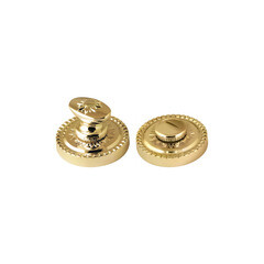 Фиксатор Armadillo BK6 круглая розетка золото - фото 1