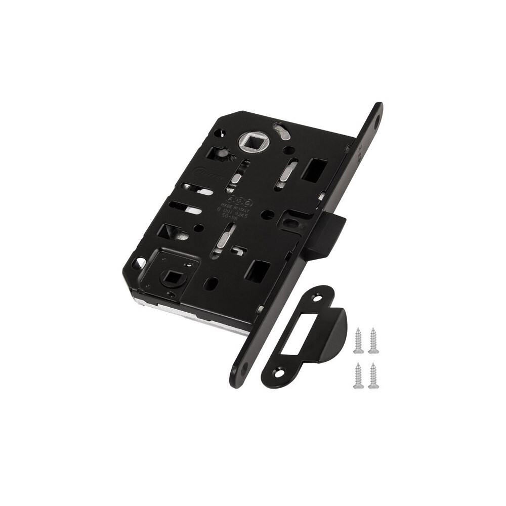 Изображение товара Замок врезной AGB Mediana для межкомнатной двери под фиксатор черный