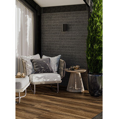 Клинкерная плитка Керамин Мичиган 2 черная 245х65х7 мм (34 шт.=0,54 кв.м) - фото 18