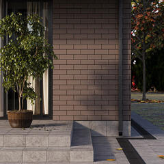 Клинкерная плитка Керамин Вермонт 2 серый 298х298х7 мм (17 шт.=1,51 кв.м) - фото 15