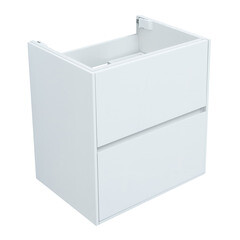 Тумба под раковину Lavelly Cube 60 см подвесная белый глянец (00316667) - фото 10