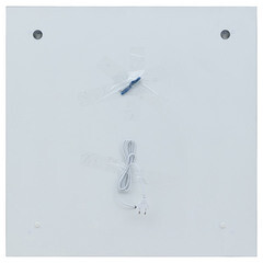 Зеркало с подсветкой квадратное 80х80 см в раме белой с сенсорным включением Lavelly Cube (00316671) - фото 6