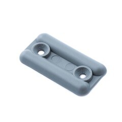 Подпятник пластиковый серый (8 шт.) - фото 1