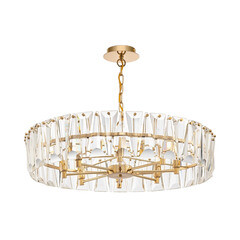 Люстра подвесная Maytoni Puntes E14 480 Вт 20 кв.м (MOD043PL-08G) - фото 1