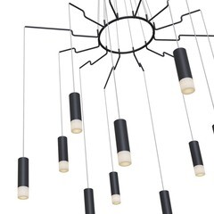 Люстра подвесная Maytoni Davida G9 72 Вт 35 кв.м (MOD035PL-12B) - фото 3