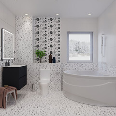 Плитка облицовочная Lavelly Skandi Stones белая 400х200х8 мм (15 шт.=1,2 кв.м) - фото 23