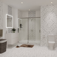 Плитка облицовочная Lavelly Skandi Stones белая 400х200х8 мм (15 шт.=1,2 кв.м) - фото 13