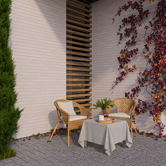 Клинкерная плитка для фасада Keramin Амстердам 7 (34 шт.= 0,54 кв.м) белая 245х65х7 мм - фото 4