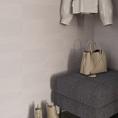 Клинкерная плитка для фасада Keramin Амстердам 7 (34 шт.= 0,54 кв.м) белая 245х65х7 мм - фото 3