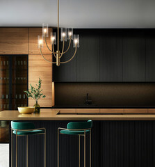 Люстра подвесная Maytoni Arco G9 240 Вт 20 кв.м (MOD223PL-06BS) - фото 3