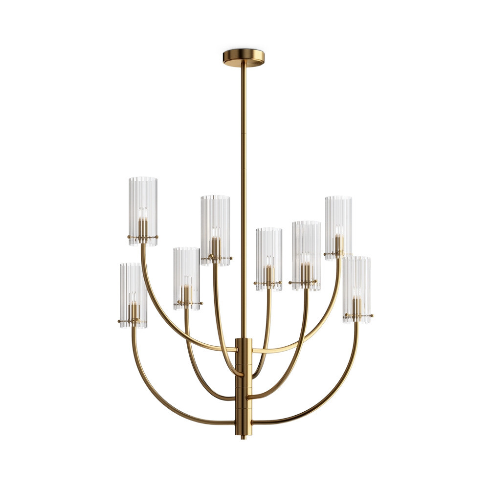 Изображение товара Люстра подвесная Maytoni Arco G9 3200 Лм, 8 ламп, 27 кв.м