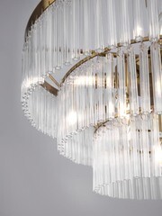 Люстра подвесная Maytoni Colonne E14 360 Вт 30 кв.м (MOD093PL-09BS) - фото 2