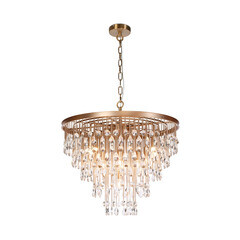 Изображение товара Люстра подвесная Maytoni Linn E14 360 Вт 30 кв.м (MOD091PL-09G)