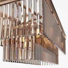 Люстра подвесная Maytoni Revero E14 320 Вт 14 кв.м (MOD085PL-08G) - фото 5