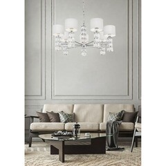 Люстра подвесная Maytoni Talento E14 280 Вт 21 кв.м (DIA008PL-07CH) - фото 2