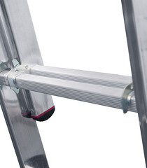 Лестница алюминиевая трансформер трехсекционная 7 ступеней Krause универсальная - фото 13