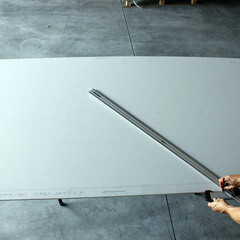 Угольник для разметки гипсокартона 1270 мм Edma - фото 2