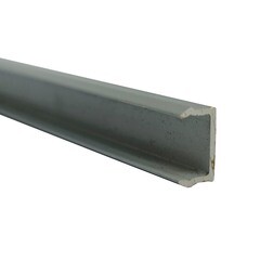 Пи-заглушка алюминиевая 3 м 1 мм серая RAL 7035 - фото 5