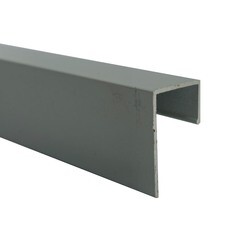 L-профиль алюминиевый 3 м 1 мм серый RAL 7035 - фото 4