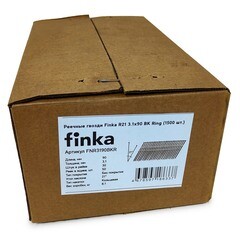 Гвозди реечные Finka для гвоздезабивного пистолета 3,1х90 мм (1500 шт.) - фото 2