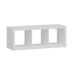 Изображение товара Стеллаж Шведский Стандарт Фора 1120х420х380 мм 3 секции белый