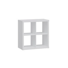 Изображение товара Стеллаж Шведский Стандарт Фора 765х765х380 мм 4 секции белый