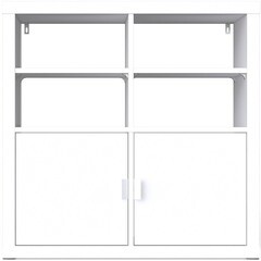 Полка Шведский Стандарт Фора 330х370х15 мм белая - фото 4