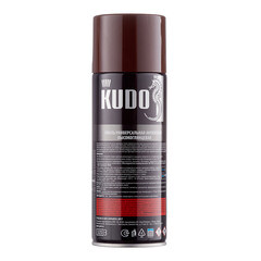 Эмаль аэрозольная Kudo Arte коричневая глянцевая RAL 8017 520 мл - фото 2