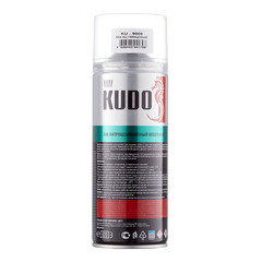 Лак аэрозольный мебельный Kudo Arte бесцветный 520 мл глянцевый - фото 2