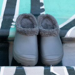 Сабо мужские EVA утепленные размер 45 серые Жанетт Мортон (СБ-301) - фото 5