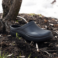 Сабо мужские EVA размер 41 черные Жанетт (СБ-400Ч) - фото 2