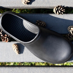 Галоши мужские EVA размер 45 черные Жанетт Рейн (ГЛ-402) - фото 3