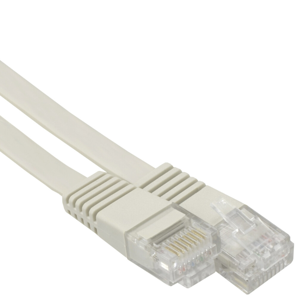Патч-корд компьютерный Ripo RJ45 CAT6 (1,8 м) белый (003-300131)