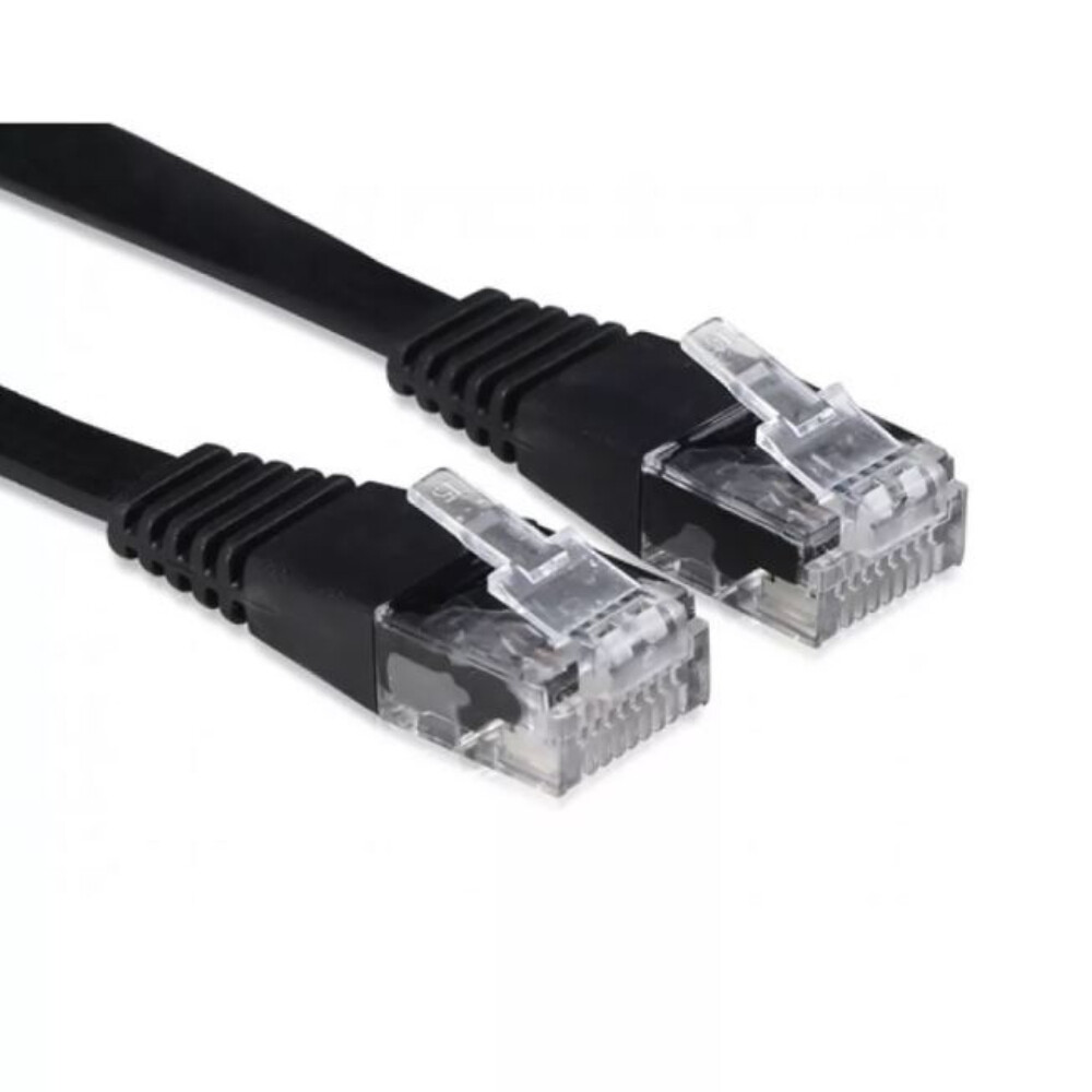 Патч-корд компьютерный Ripo RJ45 CAT6 (2 м) черный (003-300137)