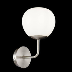 Бра Maytoni Erich E14 40 Вт 220-240 В никель IP20 (MOD221-WL-01-N) - фото 2