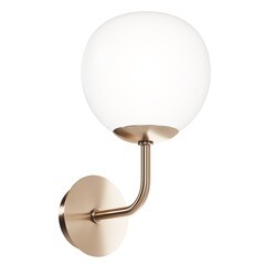 Бра Maytoni Erich E14 40 Вт 220-240 В латунь IP20 (MOD221-WL-01-G) - фото 4