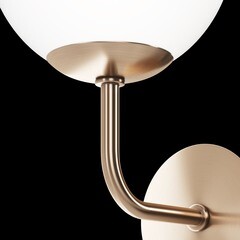 Бра Maytoni Erich E14 40 Вт 220-240 В латунь IP20 (MOD221-WL-01-G) - фото 2