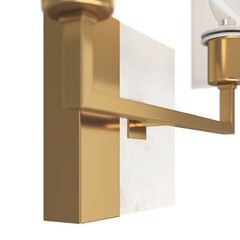 Бра Maytoni Bianco E14 120 Вт 220-240 В латунь IP20 (Z030WL-02BS) - фото 3