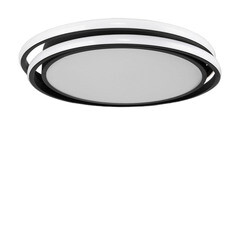 Изображение товара Светильник светодиодный накладной Freya Lisoa 3000-6000К 98 Вт 20 кв.м черный IP20 (FR10031CL-L98B)