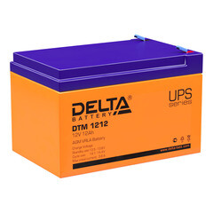 Аккумуляторная батарея Delta (DTM 1212) 12 В AGM 12 Ач