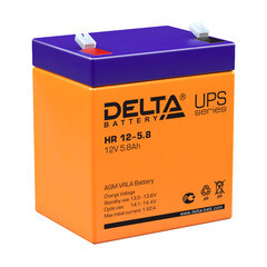 Аккумуляторная батарея Delta (HR 12-5.8) 12 В AGM 5,4 Ач