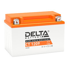 Аккумуляторная батарея Delta (CT 1209) 12 В AGM 9 Ач