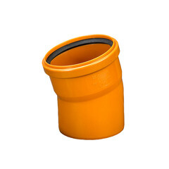 Изображение товара Отвод Lammin d110 мм 15° пластиковый для наружной канализации